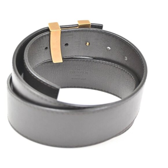 LOUIS VUITTON LV Logo Ceinture LV Initial Belt 80/32 Leather Brown M6902 86KC273 main image 6
